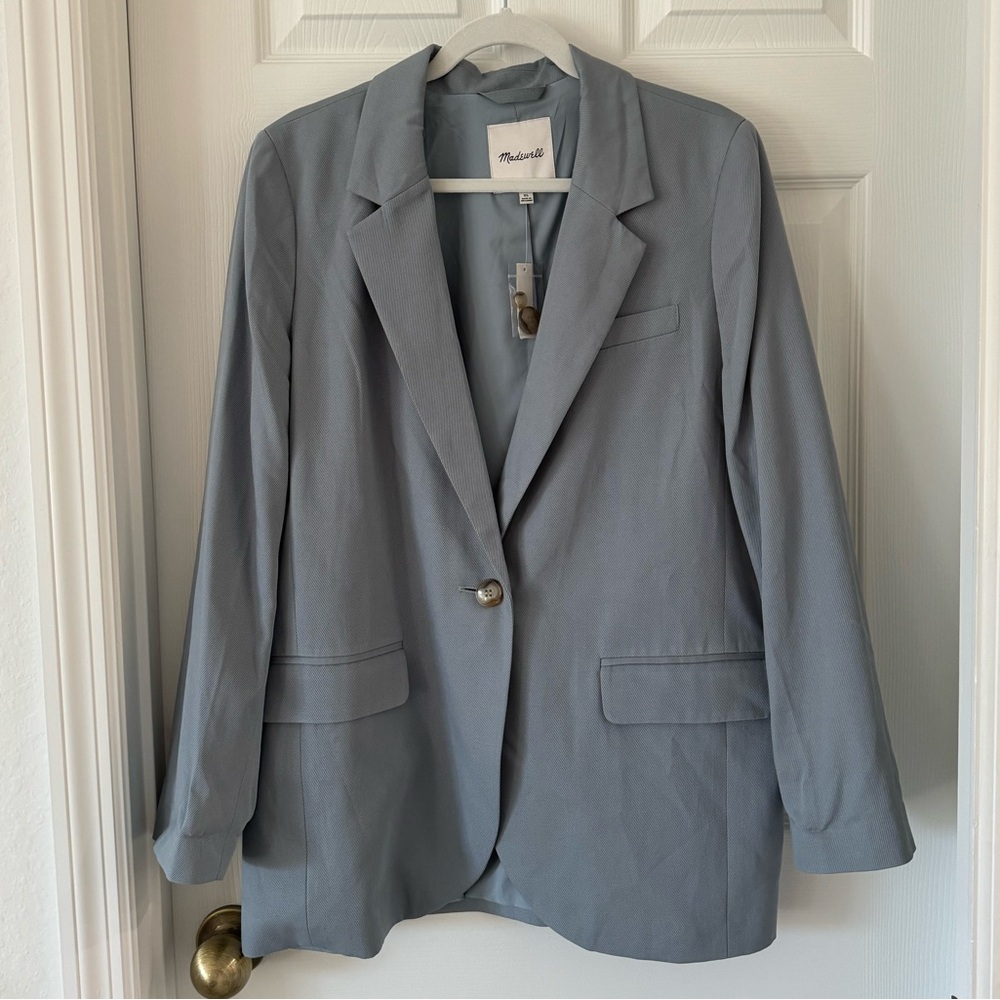 BRAND NEW Madewell Blue Blazer, Size XL